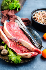 meat with vegetables