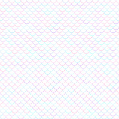 Mermaid scale seamless pattern.