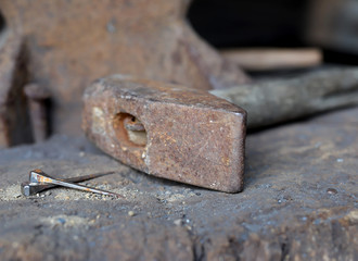 hammer and nail