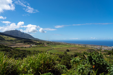 St Kitts Island in the Caribbean