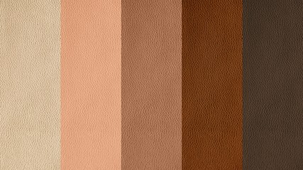 Fototapeta premium The texture of genuine leather. Impeccable and stylish background. Beautiful stylish background. Natural skin texture close up. Brown background. The structure of the leather material brown shades.