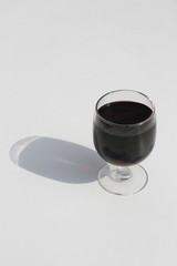 Glas Rotwein