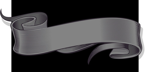 Original black and grey banner