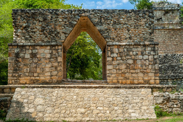 Maya Arch in the Ek Balam archaeological area in the Yucatan Peninsula
