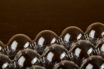 plastic material close up