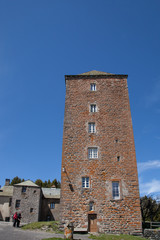 Au pied de la domerie à Aubrac (Aveyron)
