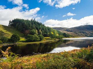 Fototapeta na wymiar Picturesque Loch Killin in Scottish Highlands, UK