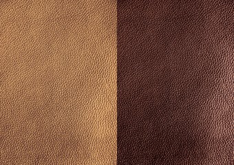 The texture of genuine leather. Impeccable and stylish background. Beautiful stylish background. Natural skin texture close up. Brown background.  The structure of the leather material brown shades.