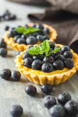 Little blueberries tarts
