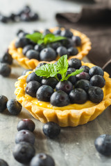Little blueberries tarts