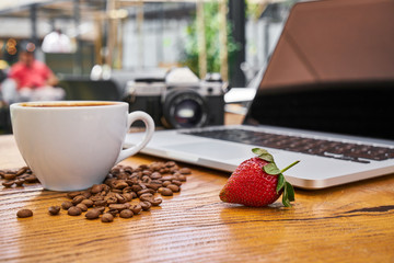 Coffee break in the office