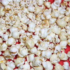 popcorn texture, Caramel Popcorn.