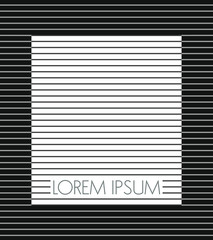 Abstract background with lines. Background with lines black and withe. Vintage background vector. Windows with lines. Sfondo vettore astratto con finestra e linee bianche e nere. Geometric background 