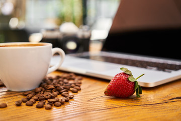 Coffee break in the office