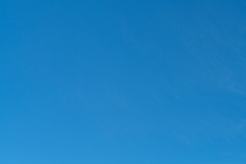 blue clear sky texture and background