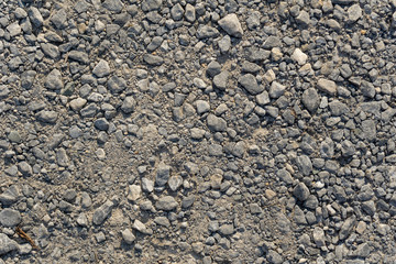 Texture of gravles. A pile of gravles.