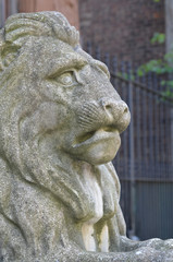 Fototapeta na wymiar Stone Lion