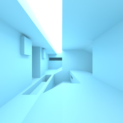 Fototapeta premium Futuristic Architecture Design