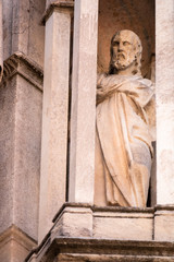 statue at Cathedral Milan Italy