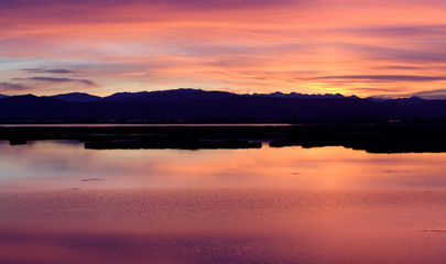 Fototapeta premium Coucher de soleil 