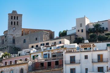 Lovely Typical buildings in Ibiza