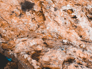 orange rock background in grudge style