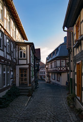 Fototapeta na wymiar In der Altstadt von Kronberg im Taunus, Hessen, Deutschland 