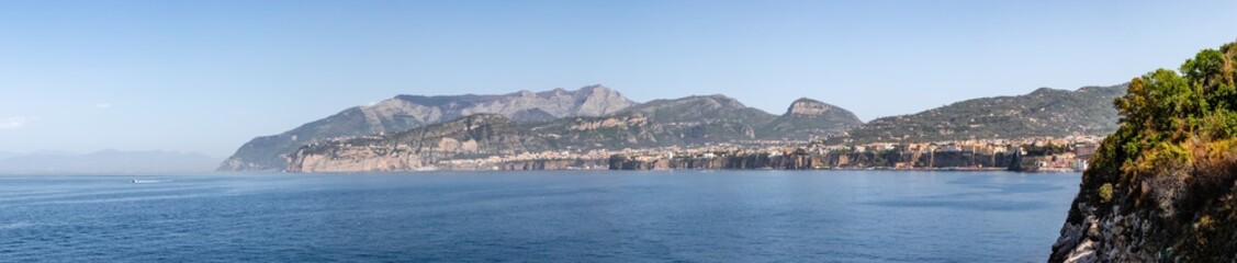 Fototapeta na wymiar the city of Sorrento on the Amalfi Coast