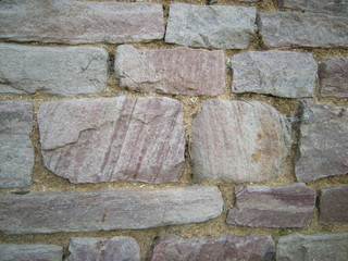 mur en grès d'Erquy