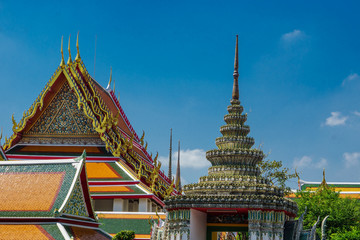 Grand Palace outdoors view in Bangkok, Thailand. General travel imagery