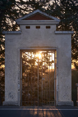Photograph of a door to any place made near the Cubillas marsh, Granada, Spain