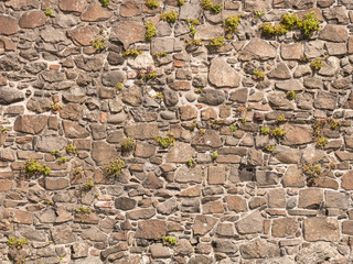 Old stone wall suitable as background