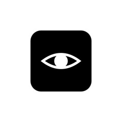 Eye icon vector. Look and Vision icon. Eye vector icon