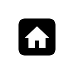 Home icon vector. House vector icon