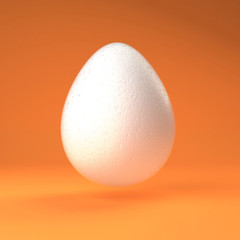 Funny eggs. 3d illustration.