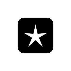 Star Icon vector. Star vector icon. Star Icon in trendy flat style isolated on white background. Rating symbol for web design