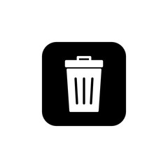Trash icon vector. trash can icon. Delete icon vector