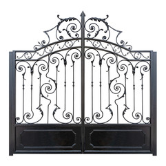 Old gates  with decor. © Swet