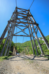 Fototapeta premium construction of the tower