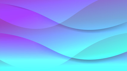 Obraz premium Futuristic beautiful clean blue soft graphic background. Modern abstract acta certificate with mild smooth wave lines layout. Vector illustration
