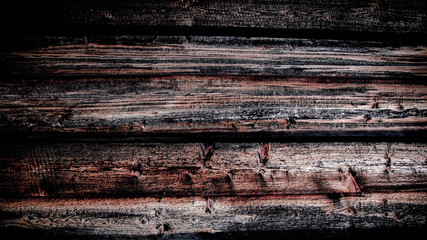 Alte braune dunkle rustikale Holztextur - Holz Hintergrund