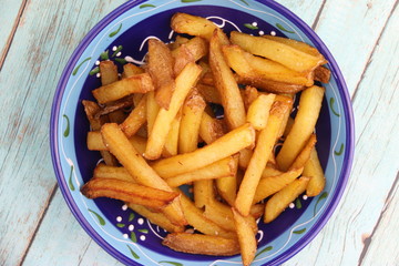 Assiette de frites 