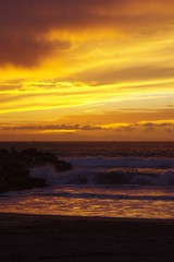 Santa Barbara Channel - Pacific - Sand - Sea - Sufer