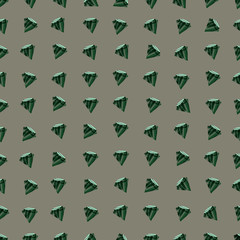 Vector seamless pattern with diamonds.