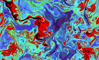 Magic space texture, pattern, looks like colorful smoke