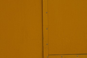 brown metal texture from old iron wall with seam