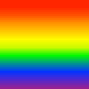 RGB, rainbow spectrum colored stripes, lines. Visible spectrum LGBTQ theme or for generic design