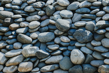 Abstract background with pebbles
