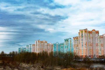 modern building in the city