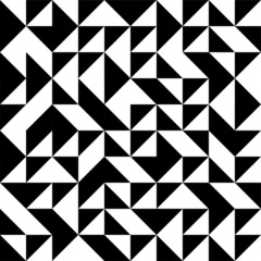 Chaotic black triangles background for prints, posters and banners